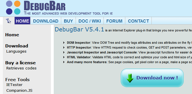 Der Firebug für den Internet Explorer