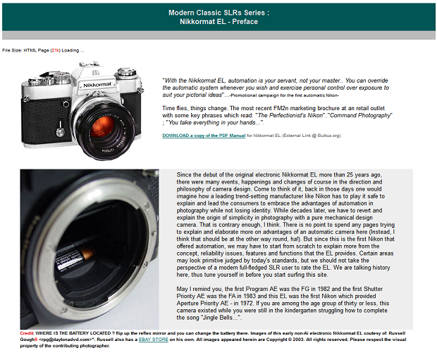 Nikkormat EL