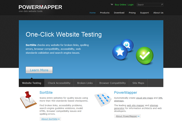 Powermapper: Endlich der Sitemapgenerator, der funktioniert
