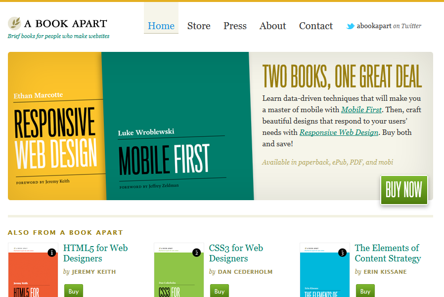 Brief Books For People Who Make Websites